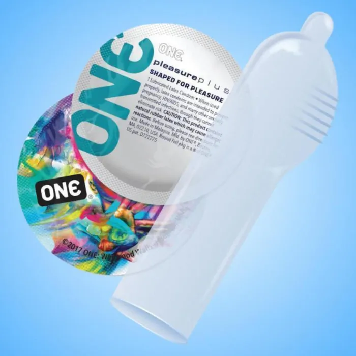 ONE Female Sex Toys ONE Pleasure Plus Condoms with Pouch