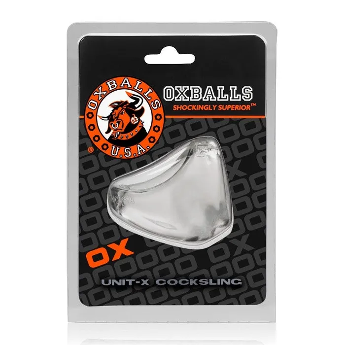 OXBALLS Dildos Oxballs Unit X Cock Sling Clear