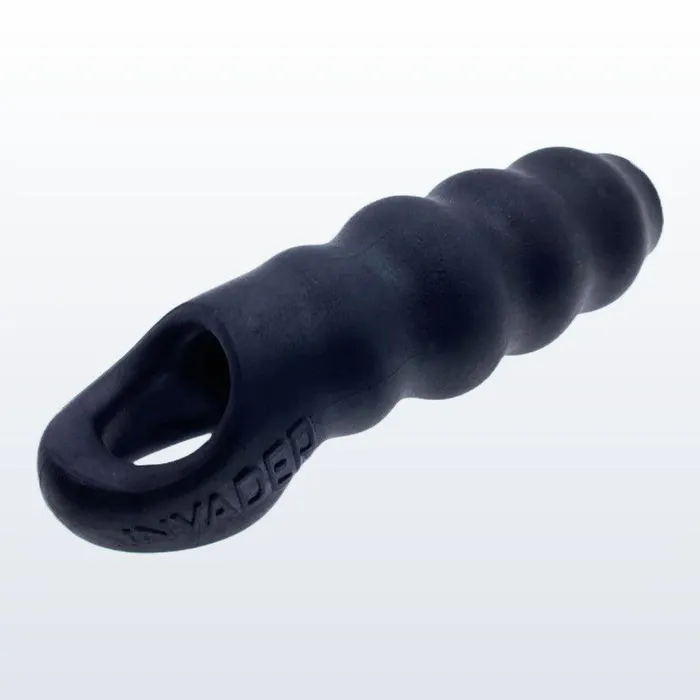 Oxballs Invader Black Ice Cocksheath Penis Extender Oxballs Anal