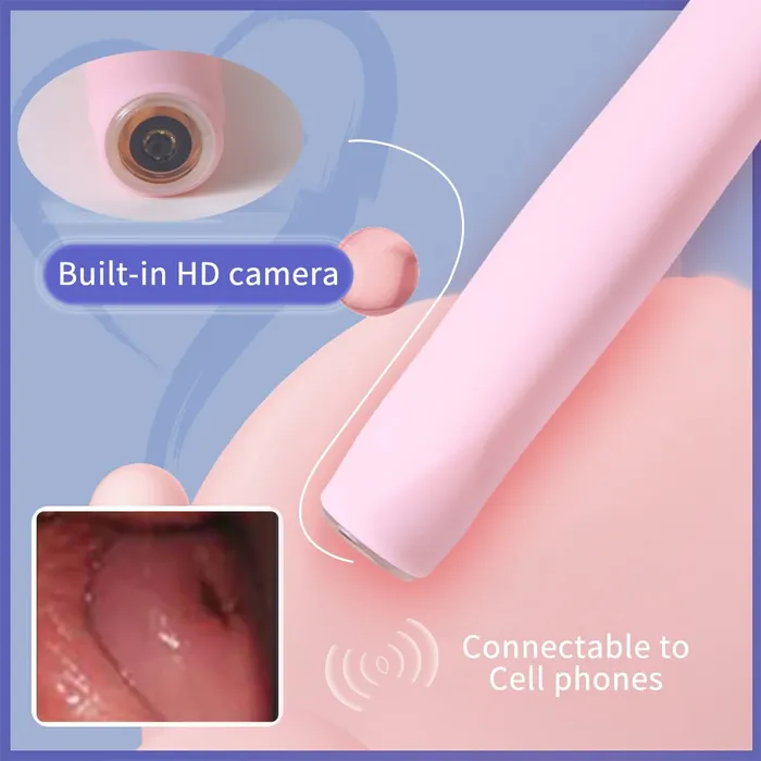 Oxyshop Female Sex Toys The Voyeur Vibrator dildo with HD Camera
