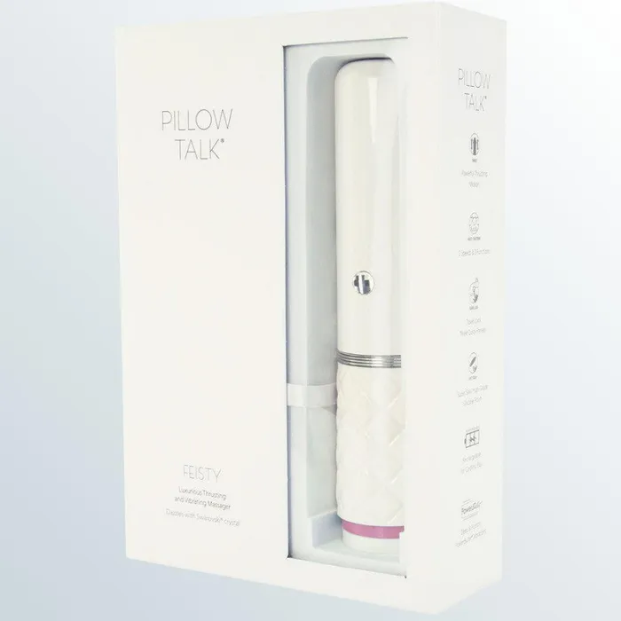 Pillow Talk Feisty Thrusting Vibrator Pink Pillow Talk Vibrators