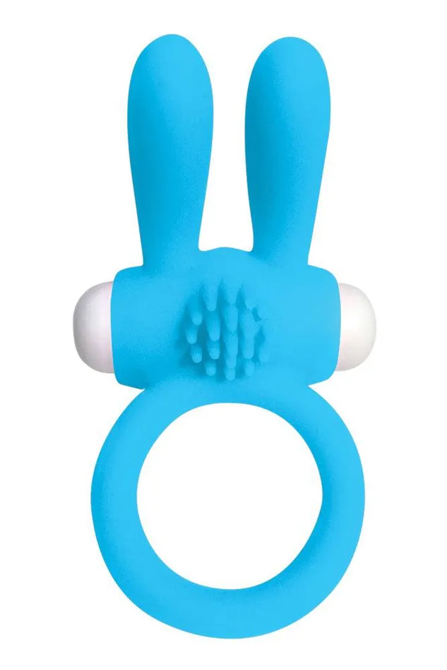 Pipedream Couples Pipedream Neon Rabbit Vibrating Cock Ring Blue