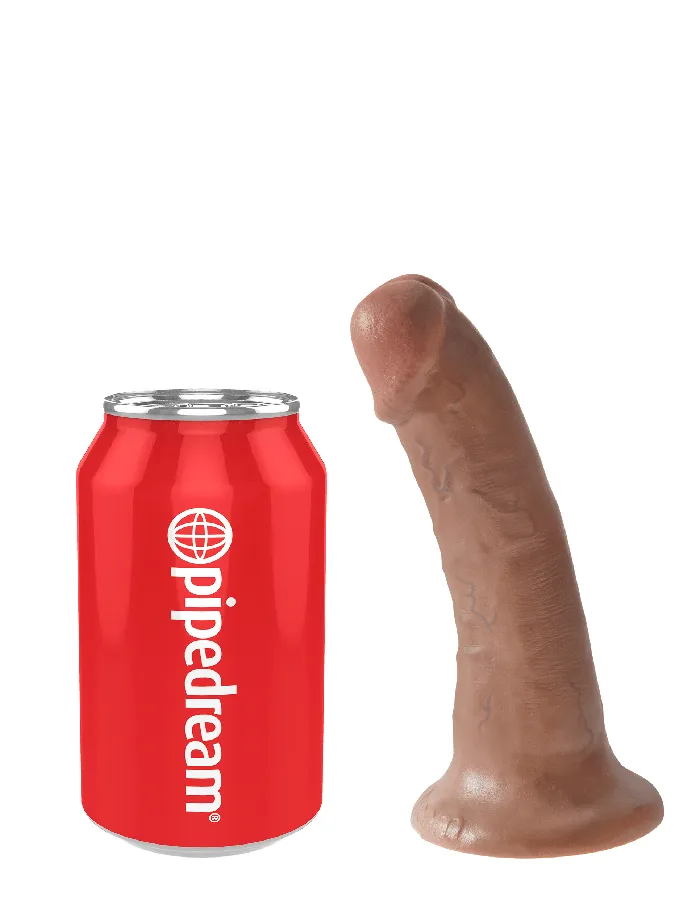 Pipedream Dildos Pipedream King Cock Ultra Realistic Dildo 6 inch Tan