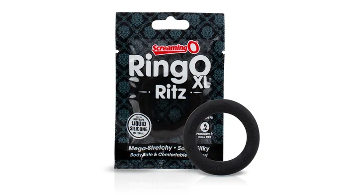 Ring O Ritz XL Black Screaming O Anal