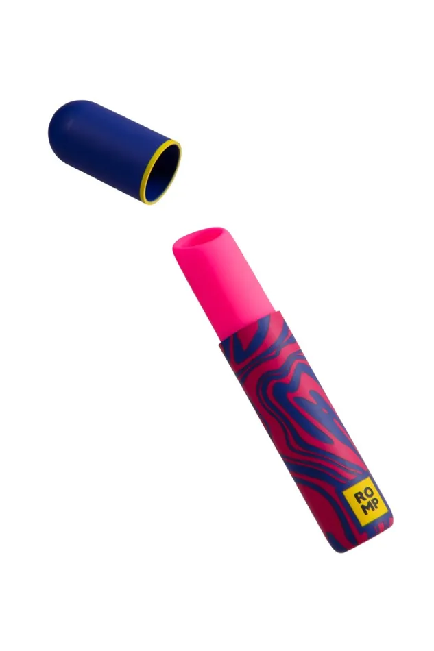 Romp Lipstick Air Pulse Clitoral Stimulator Pink Romp Vibrators