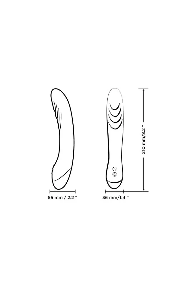 Romp Vibrators Romp Hype GSpot Vibrator Red