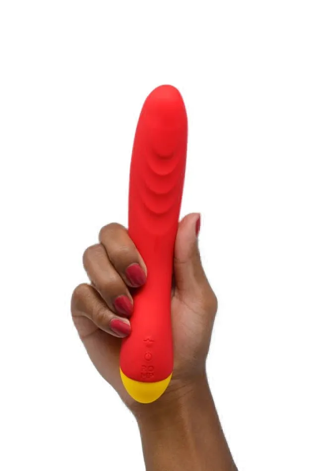 Romp Vibrators Romp Hype GSpot Vibrator Red