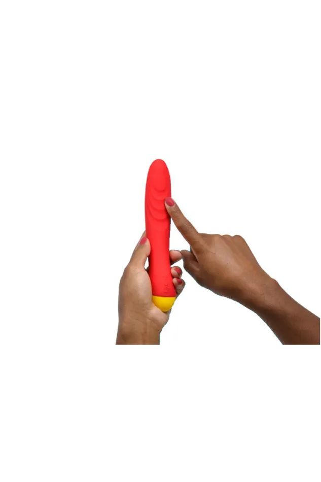 Romp Vibrators Romp Hype GSpot Vibrator Red