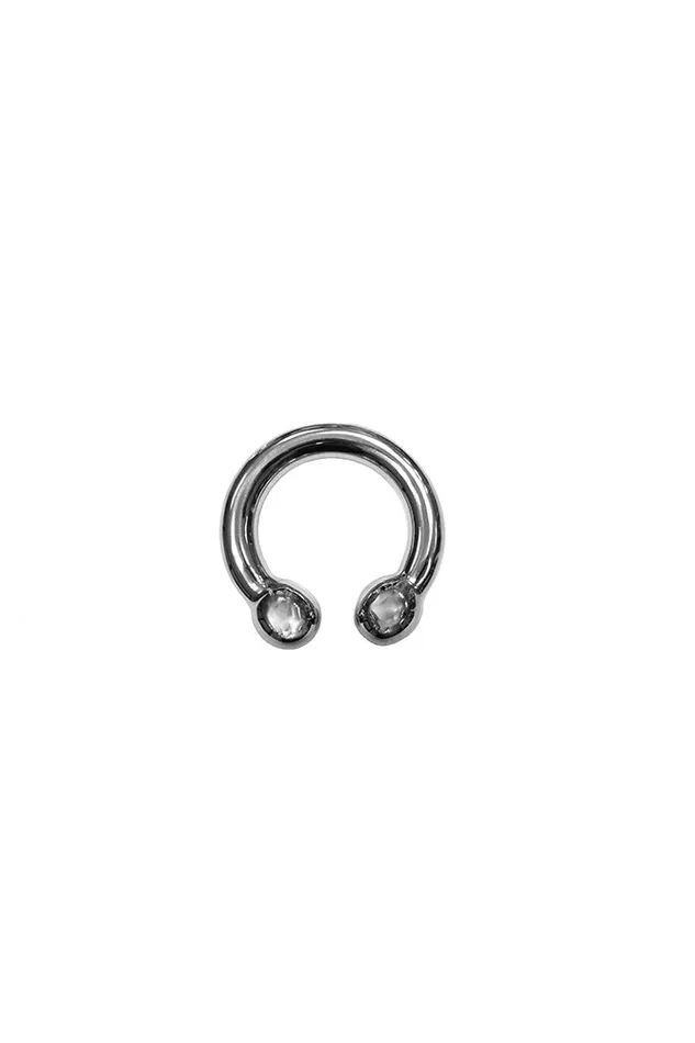Rouge Garments Male Sex Toys Rouge Garments 50mm Stainless Steel Horseshoe Cock Ring Silver Rouge Garments Male Sex Toys Rouge Garments 50mm Stainless Steel Horseshoe Cock Ring Silver