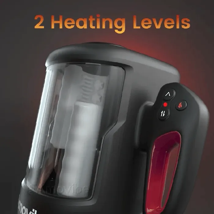 Rubbing Masturbator with Vibration Warming Function Phone Mount Amovibe EU Male Sex Toys Rubbing Masturbator with Vibration Warming Function Phone Mount Amovibe EU Male Sex Toys