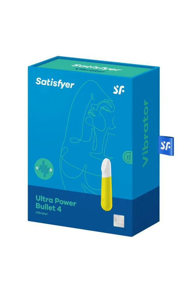 Satisfyer Female Sex Toys Satisfyer Ultra Power Bullet 4 Vibrator Yellow