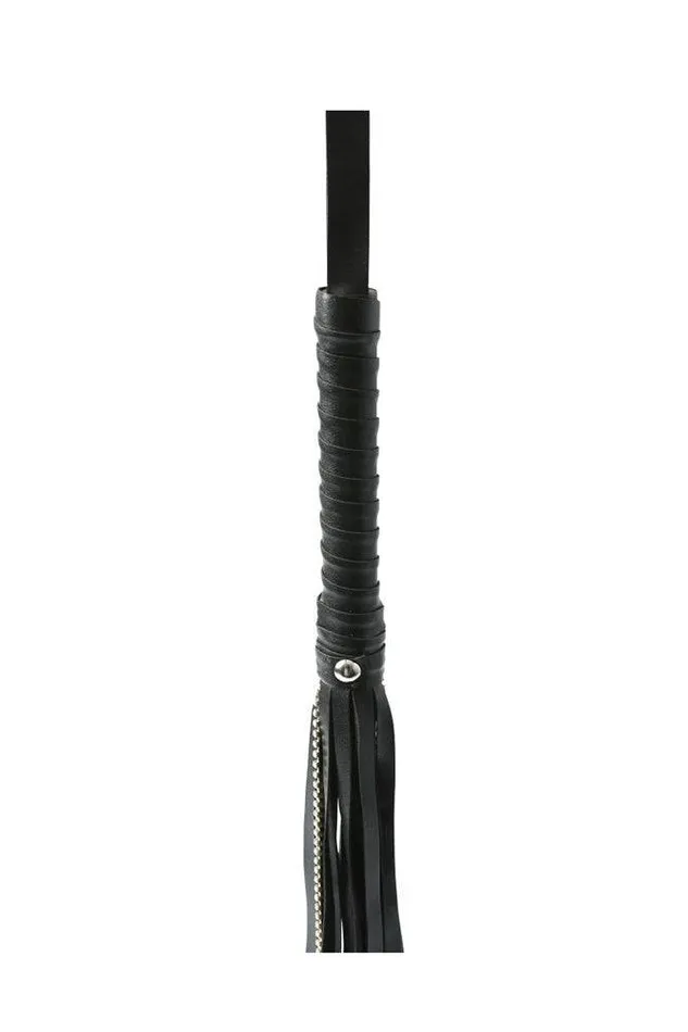 Sex Mischief Anal Sex Mischief Crystal Whip Black