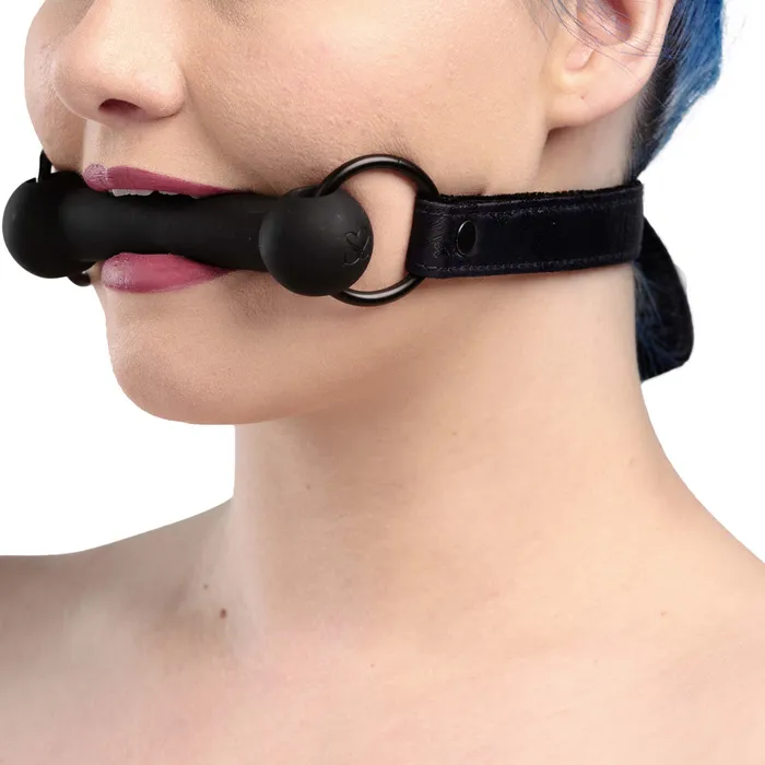 SHARE SATISFACTION Anal Share Satisfaction Bound Luxury Posture Collar Bondage Set Midnight Blue