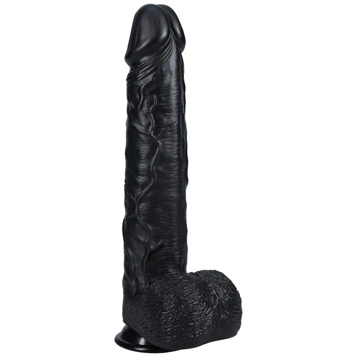 Shots Real Rock Realistic Straight Dildo With Balls 13 Inch Black Shots Toys Dildos Shots Real Rock Realistic Straight Dildo With Balls 13 Inch Black Shots Toys Dildos