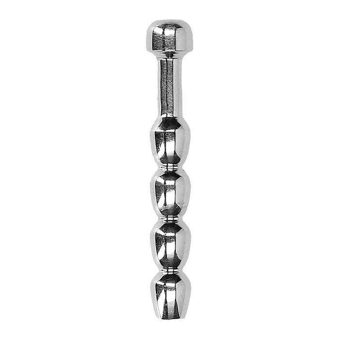 Shots Toys Anal Shots Ouch Urethral Stainless Steel Beaded Plug 7mm