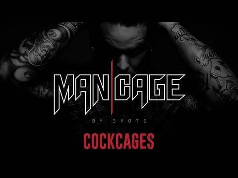Shots Toys Dildos ManCage by Shots Toys Model 01 Cock Cage 35 Inch Clear