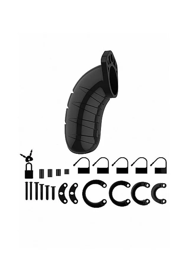 Shots Toys Dildos ManCage by Shots Toys Model 04 Cock Cage 45 Inch Black