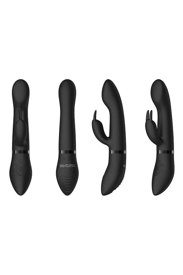 Shots Toys Shots Toys Switch Pleasure Kit 6 Black Vibrators