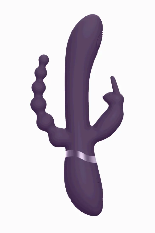 Shots Toys Shots Toys VIVE Rini Pulse Wave Double Penetration Rabbit Vibrator Purple Vibrators Shots Toys Shots Toys VIVE Rini Pulse Wave Double Penetration Rabbit Vibrator Purple Vibrators