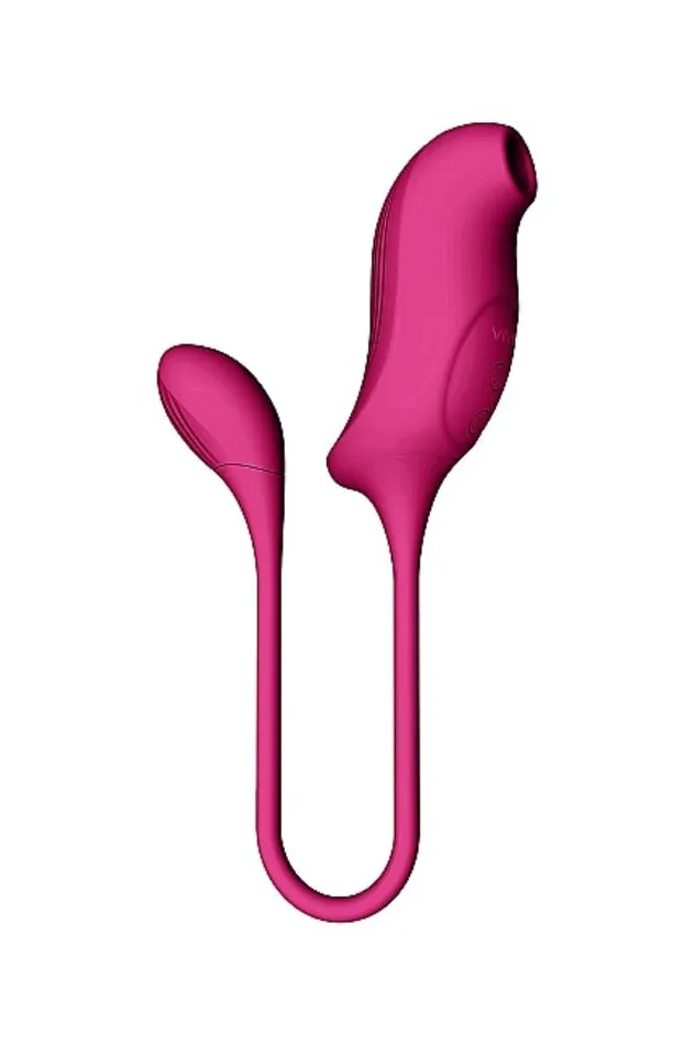 Shots Toys VIVE Quino Air Wave Vibrating Egg Vibrator Pink Shots Toys Vibrators Shots Toys VIVE Quino Air Wave Vibrating Egg Vibrator Pink Shots Toys Vibrators