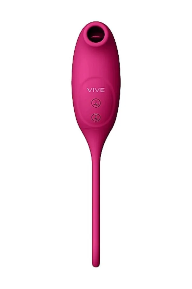 Shots Toys VIVE Quino Air Wave Vibrating Egg Vibrator Pink Shots Toys Vibrators