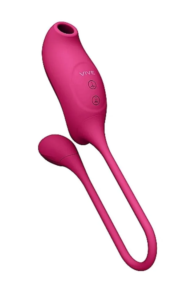 Shots Toys VIVE Quino Air Wave Vibrating Egg Vibrator Pink Shots Toys Vibrators