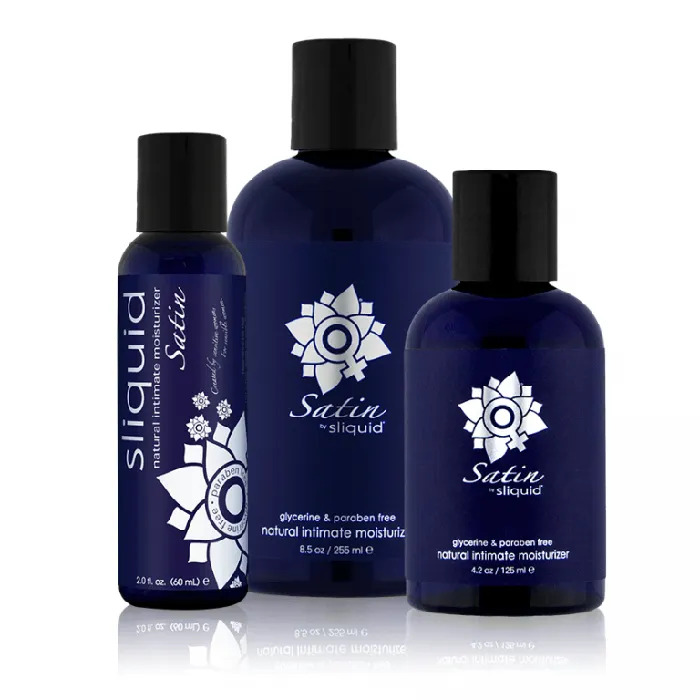 Sliquid Male Sex Toys Sliquid Naturals Satin Vaginal Water Based Moisturiser