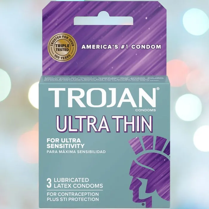Trojan Female Sex Toys Trojan Ultra Thin Lubricated Condoms