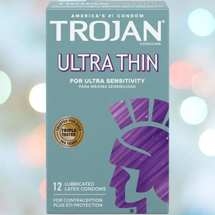 Trojan Female Sex Toys Trojan Ultra Thin Lubricated Condoms