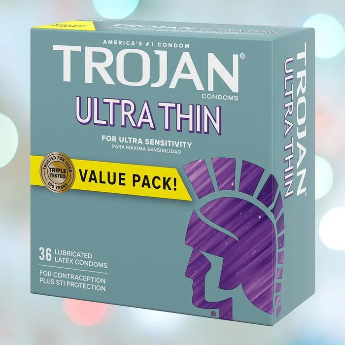 Trojan Female Sex Toys Trojan Ultra Thin Lubricated Condoms