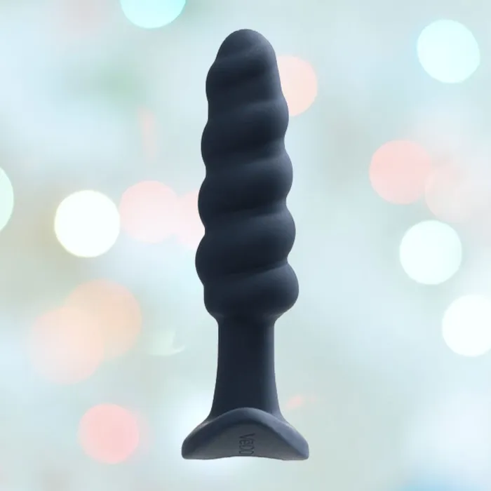 VeDO Twist Plug Vibrating Butt Plug Black VeDO Anal