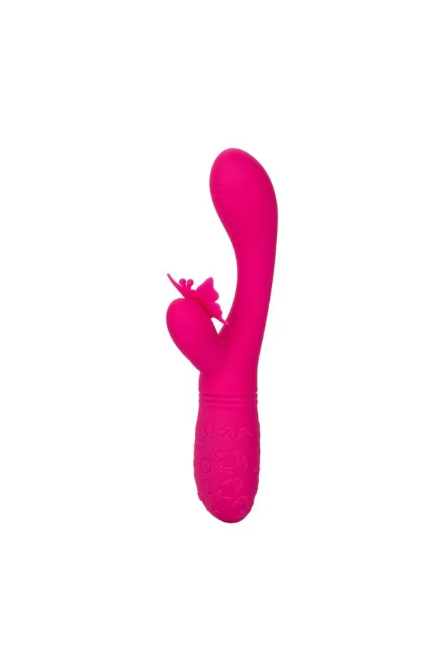 Vibrators Cal Exotics Cal Exotics Rechargeable Butterfly Kiss Flutter Vibrator Pink Vibrators Cal Exotics Cal Exotics Rechargeable Butterfly Kiss Flutter Vibrator Pink