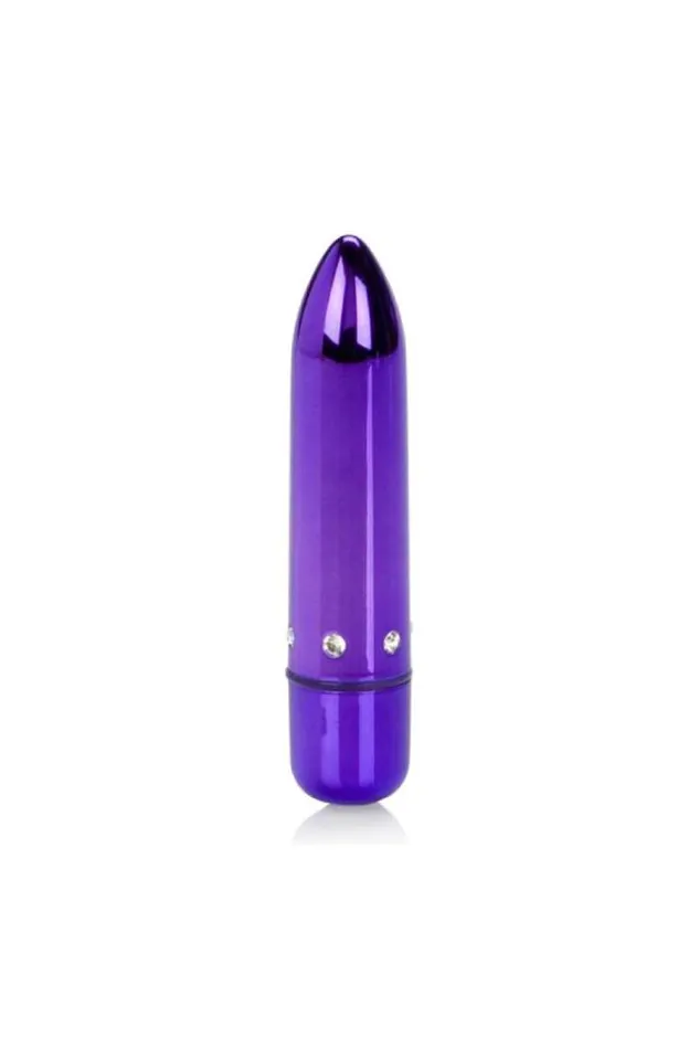 Vibrators Cal Exotics Crystal High Intensity Bullet Purple Cal Exotics