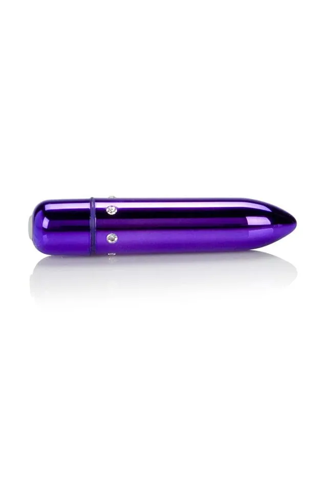 Vibrators Cal Exotics Crystal High Intensity Bullet Purple Cal Exotics