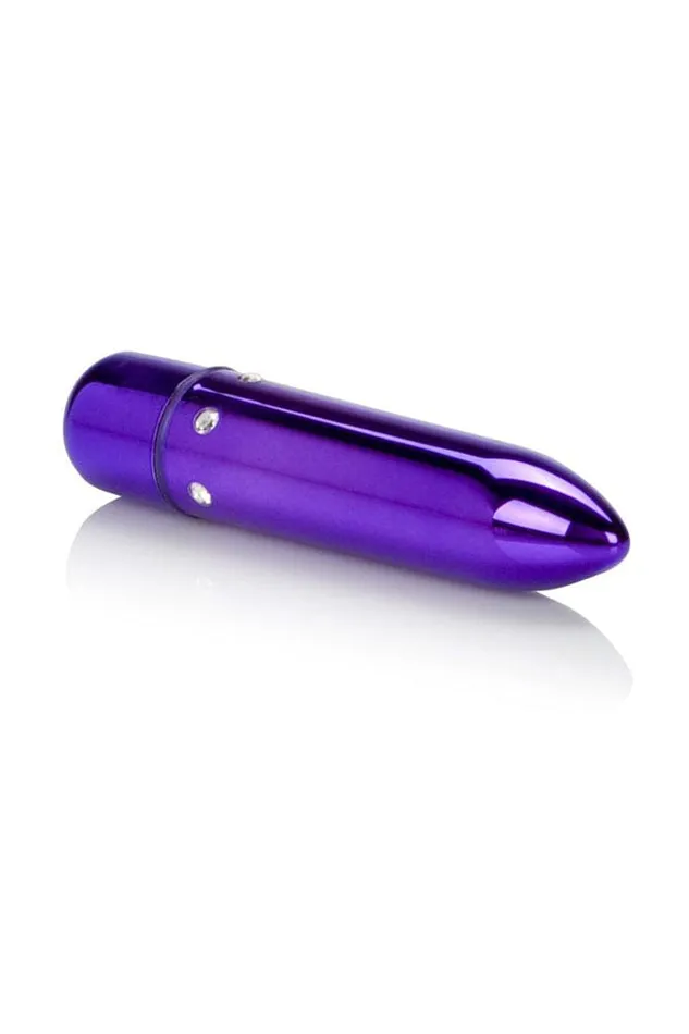 Vibrators Cal Exotics Crystal High Intensity Bullet Purple Cal Exotics