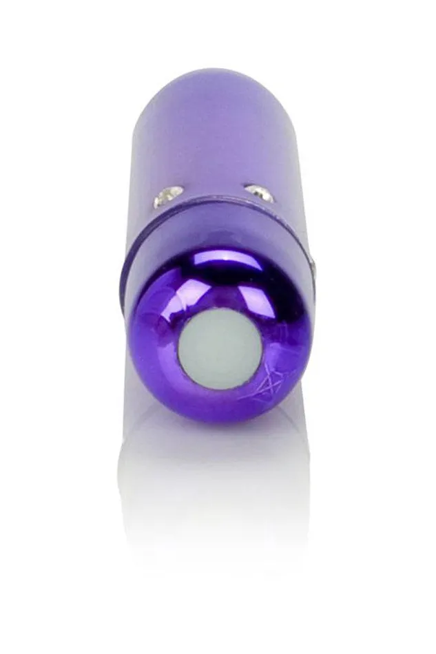 Vibrators Cal Exotics Crystal High Intensity Bullet Purple Cal Exotics
