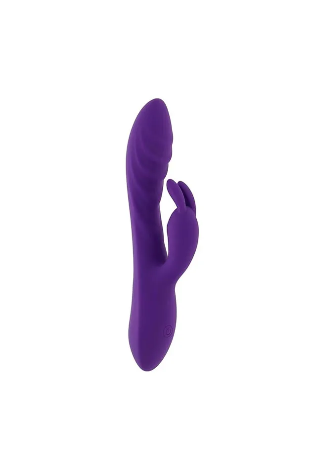 Vibrators Evolved Evolved Wavy Rabbit Vibrator Purple