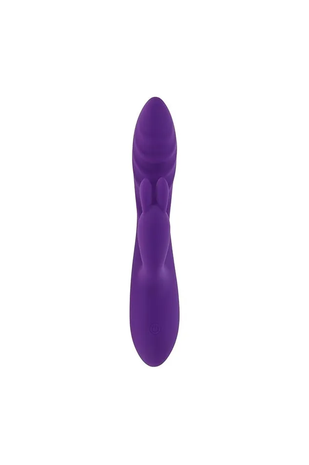 Vibrators Evolved Evolved Wavy Rabbit Vibrator Purple