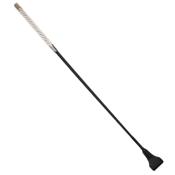 Vibrators Love In Leather Long Handle Diamante Crop LOVE IN LEATHER