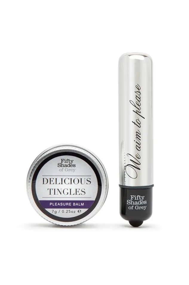 Vibrators Lovehoney Lovehoney Fifty Shades of Grey Pleasure Overload Bullet Balm Kit Vibrators Lovehoney Lovehoney Fifty Shades of Grey Pleasure Overload Bullet Balm Kit