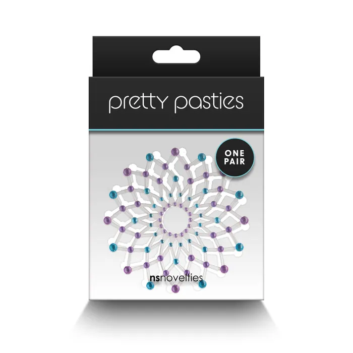 Vibrators NS Novelties Pretty Pasties Charm II Blue NS Novelties