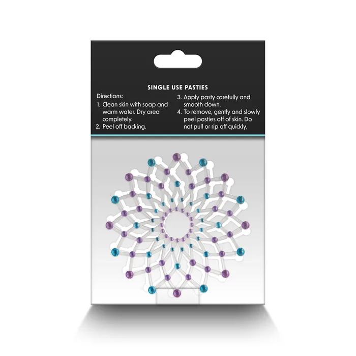 Vibrators NS Novelties Pretty Pasties Charm II Blue NS Novelties
