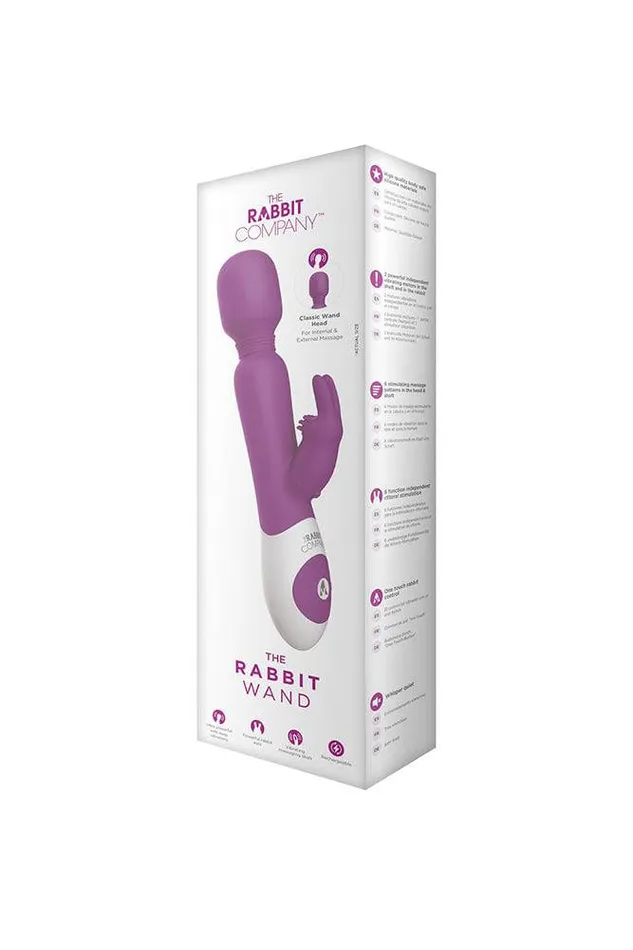 Vibrators Rabbit Company The Rabbit Company Wand Rabbit Massager Dual Vibrator