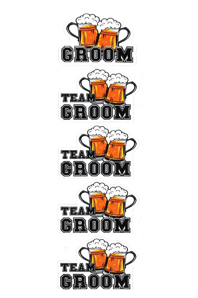 Vibrators Stag Shop Team Groom Stickers Stag Shop