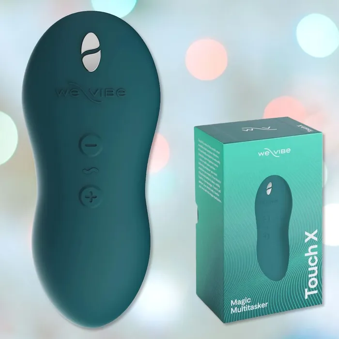 Vibrators WeVibe Touch X Aqua Velvet Bullet Vibrator WeVibe