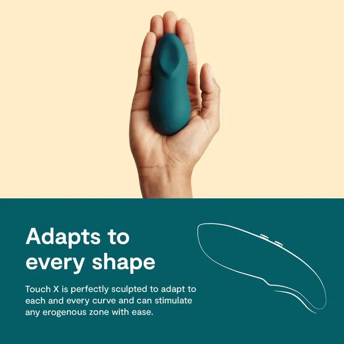 Vibrators WeVibe Touch X Aqua Velvet Bullet Vibrator WeVibe
