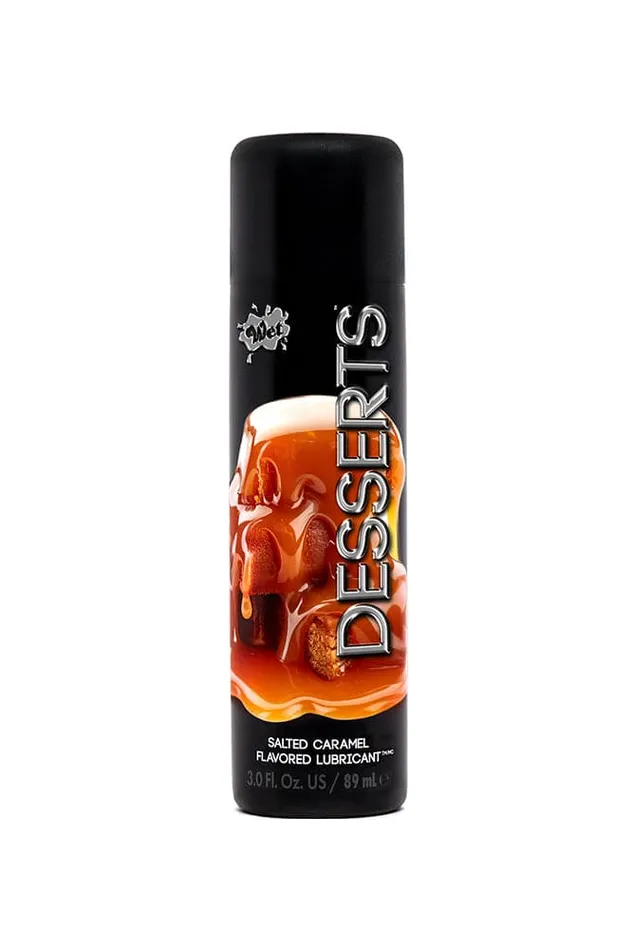 Wet Desserts Flavored Lubricant Salted Caramel 1oz Wet Lubricants