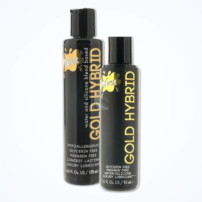Wet Gold Hybrid Lubricant Water Silicone Lubricant Wet Lubricants