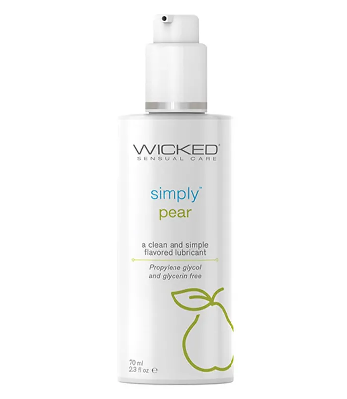 Wicked Simply Aqua Pear Wicked Sensual Care Vibrators