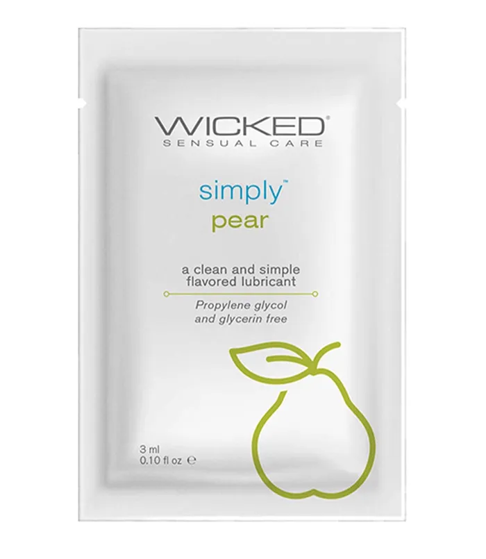 Wicked Simply Aqua Pear Wicked Sensual Care Vibrators